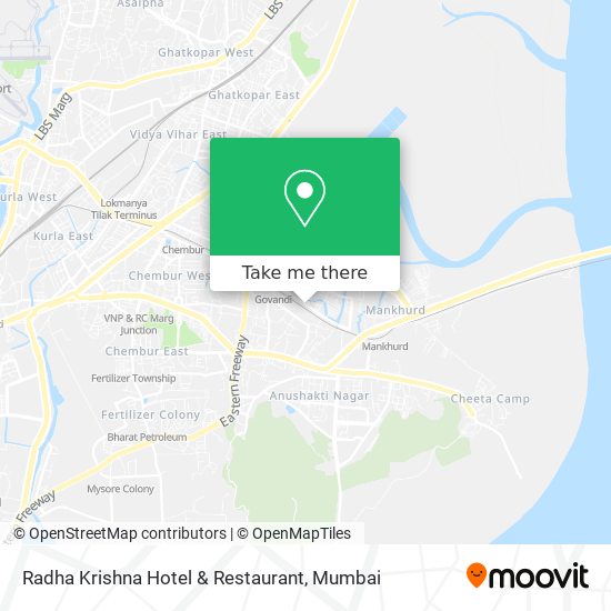 Radha Krishna Hotel & Restaurant map