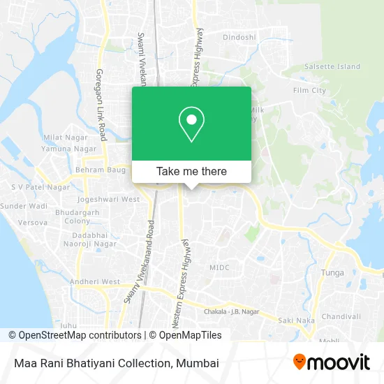 Maa Rani Bhatiyani Collection map