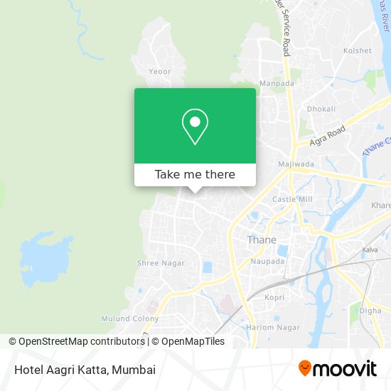 Hotel Aagri Katta map