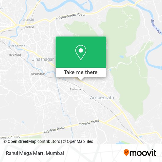 Rahul Mega Mart map