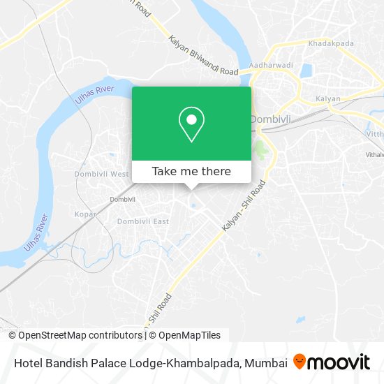 Hotel Bandish Palace Lodge-Khambalpada map