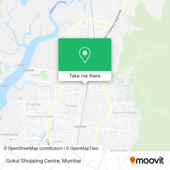 Gokul Shopping Centre map