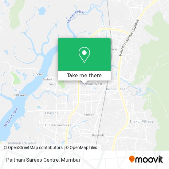 Paithani Sarees Centre map