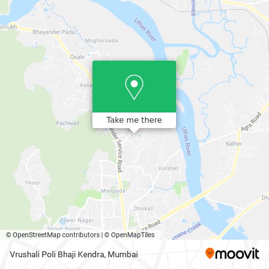 Vrushali Poli Bhaji Kendra map