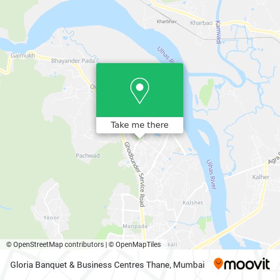 Gloria Banquet & Business Centres Thane map