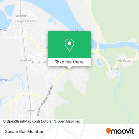 Sanam Bar map