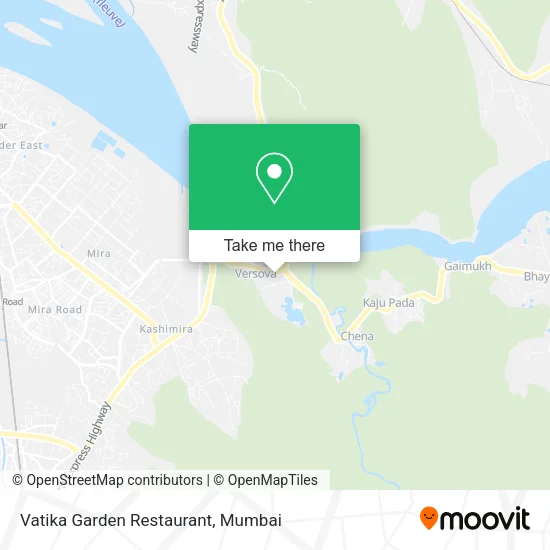 Vatika Garden Restaurant map