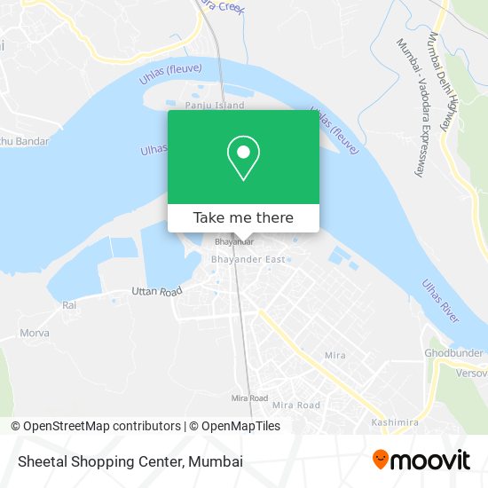 Sheetal Shopping Center map