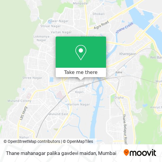 Thane mahanagar palika gavdevi maidan map