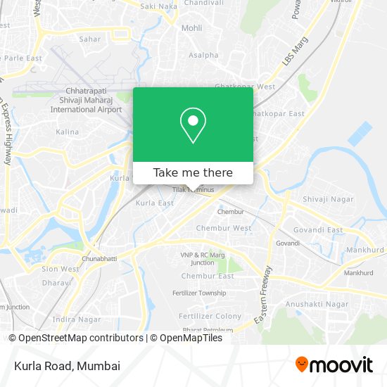 Kurla Road map