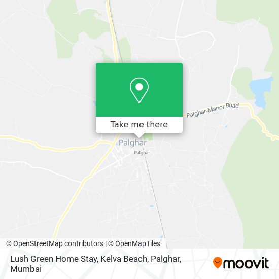 Lush Green Home Stay, Kelva Beach, Palghar map