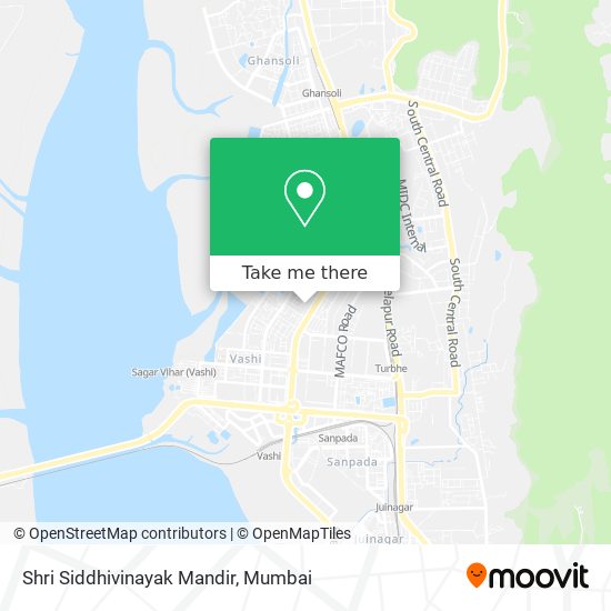 Shri Siddhivinayak Mandir map