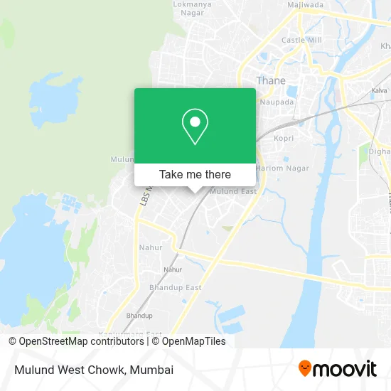Mulund West Chowk map
