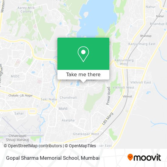Gopal Sharma Memorial School map