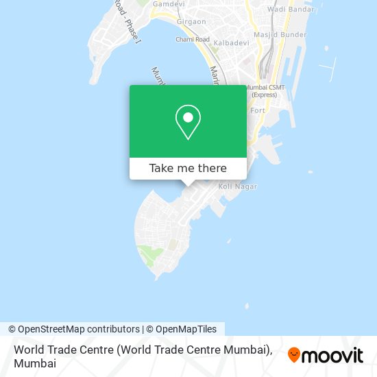 World Trade Centre map