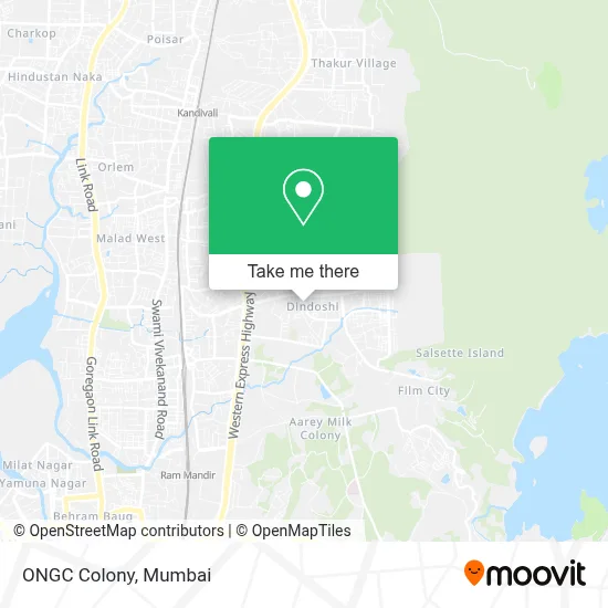 ONGC Colony map