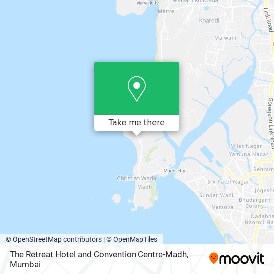 The Retreat Hotel and Convention Centre-Madh map