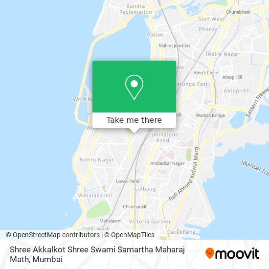 Shree Akkalkot Shree Swami Samartha Maharaj Math map