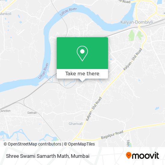 Shree Swami Samarth Math map