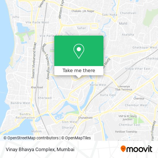 Vinay Bhavya Complex map