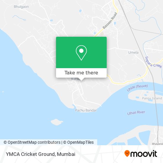 YMCA Cricket Ground map