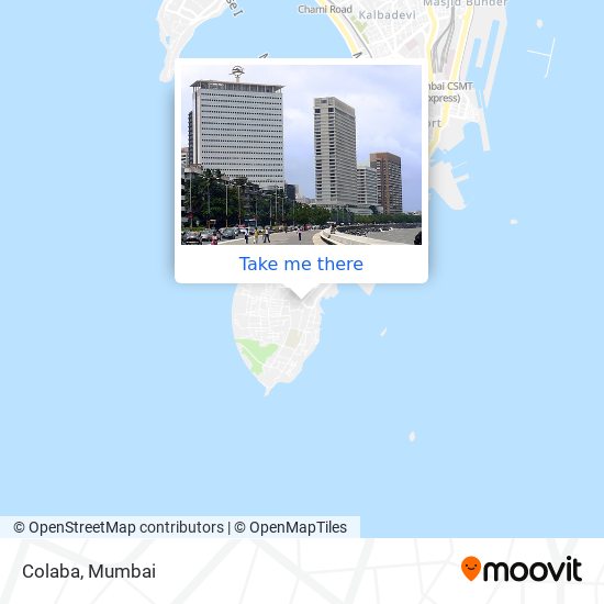 Colaba map