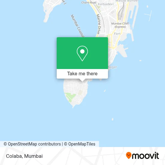 How to Get to Colaba by Bus, Metro or Train?