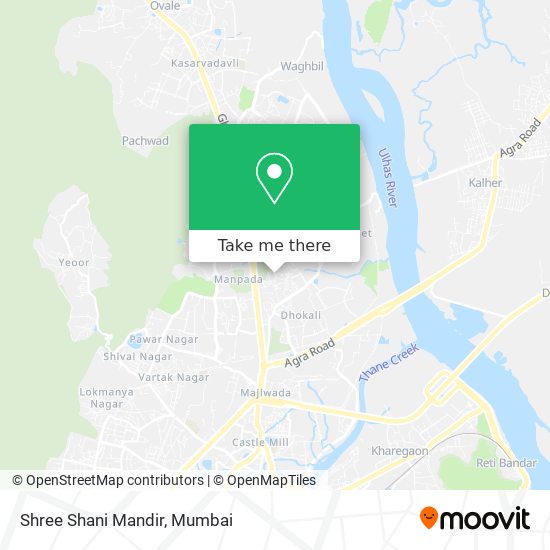 Shree Shani Mandir map