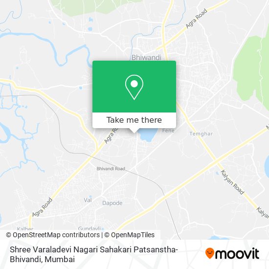 Shree Varaladevi Nagari Sahakari Patsanstha-Bhivandi map