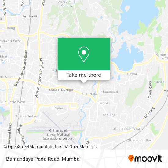 Bamandaya Pada Road map