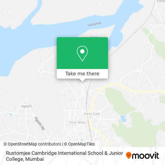 Rustomjee Cambridge International School & Junior College map