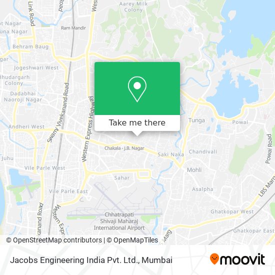 Jacobs Engineering India Pvt. Ltd. map