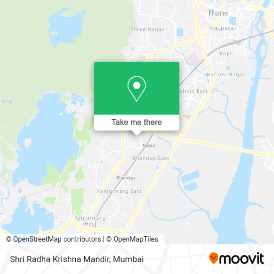 Shri Radha Krishna Mandir map