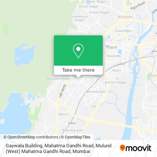 Gaywala Building, Mahatma Gandhi Road, Mulund (West) Mahatma Gandhi Road map