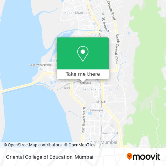 Oriental College of Education map