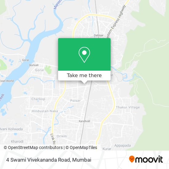 4 Swami Vivekananda Road map