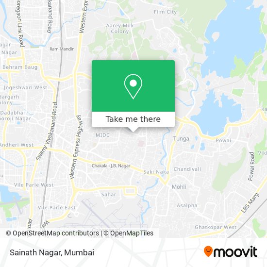 Sainath Nagar map