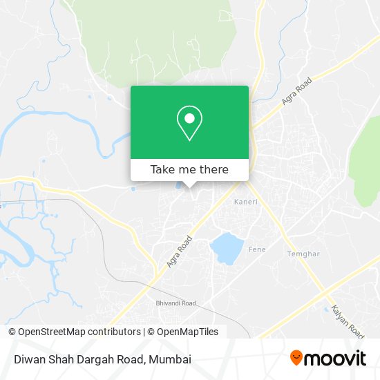 Diwan Shah Dargah Road map