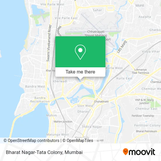 Bharat Nagar-Tata Colony map