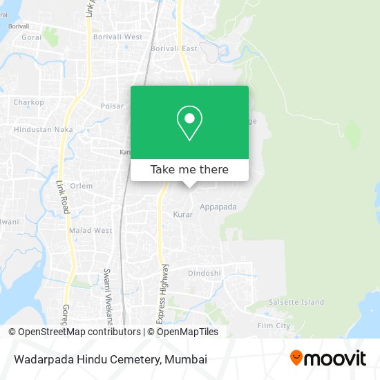 Wadarpada Hindu Cemetery map