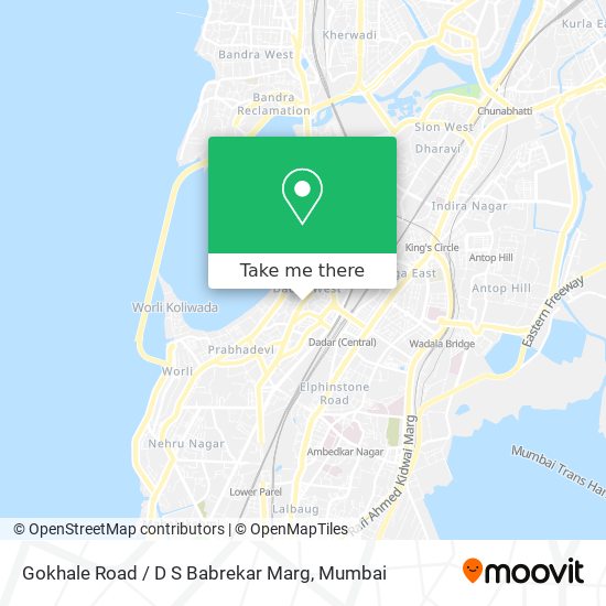 Gokhale Road / D S Babrekar Marg map