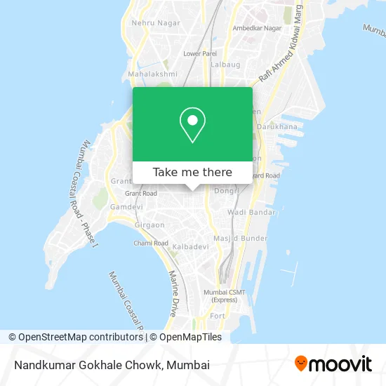 Nandkumar Gokhale Chowk map