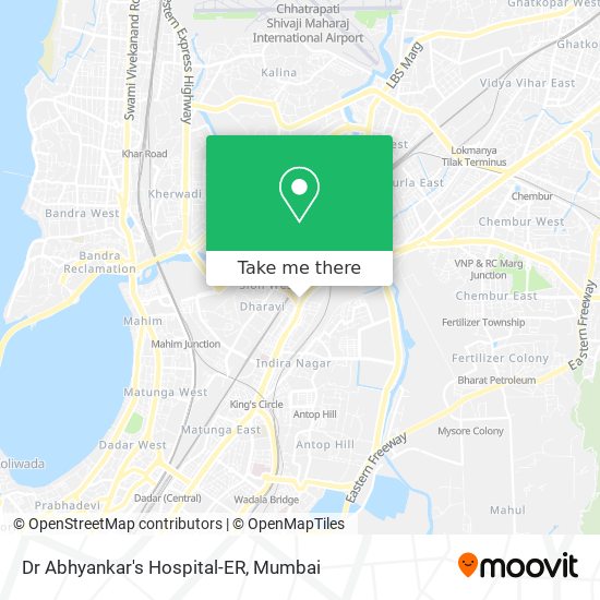 Dr Abhyankar's Hospital-ER map
