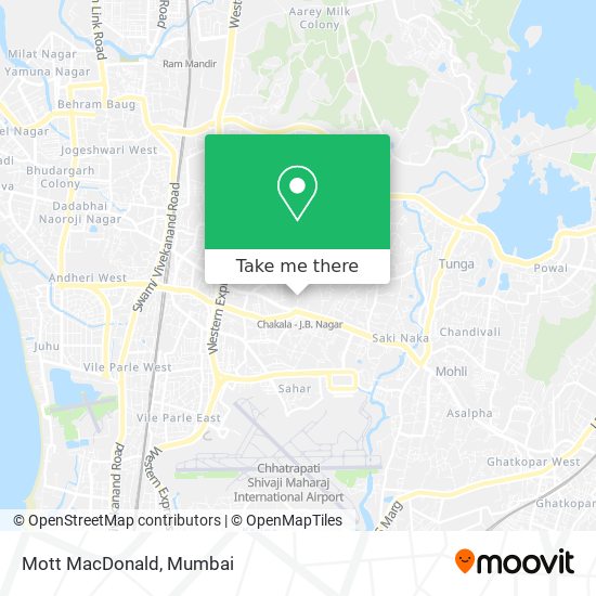 Mott MacDonald map