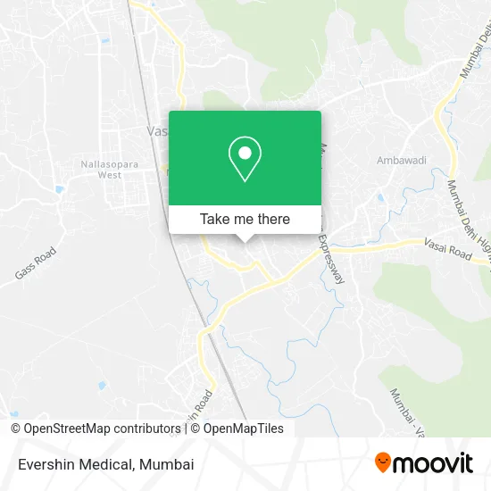 Evershin Medical map