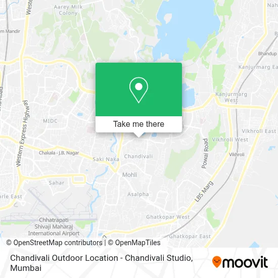 Chandivali Outdoor Location-Chandivali Studio (Chandivli Outdor Lction-Chndivli St) map