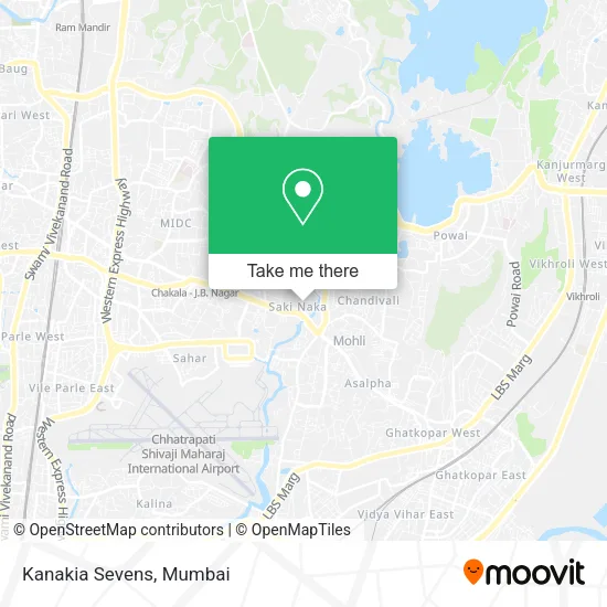 Kanakia Sevens map