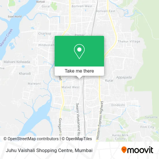 Juhu Vaishali Shopping Centre map