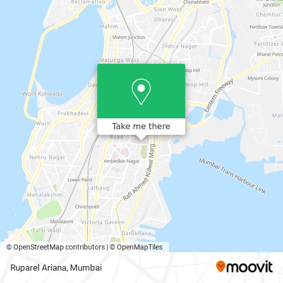 Ruparel Ariana map