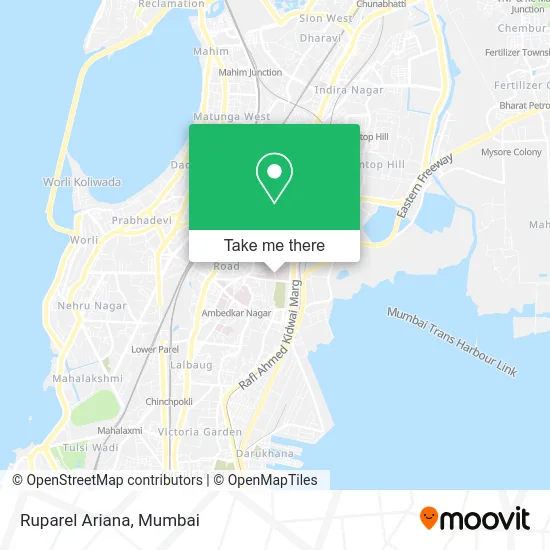 Ruparel Ariana map
